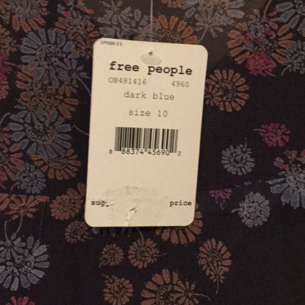 Free People Yours Truly printed mini dress - Picture 7 of 7